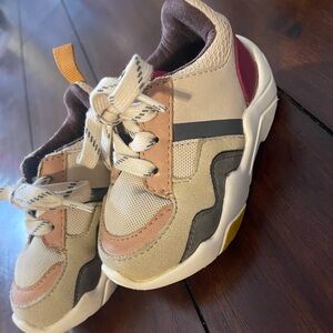 Zara Kids Sneakers - Beige, Pink, Gray